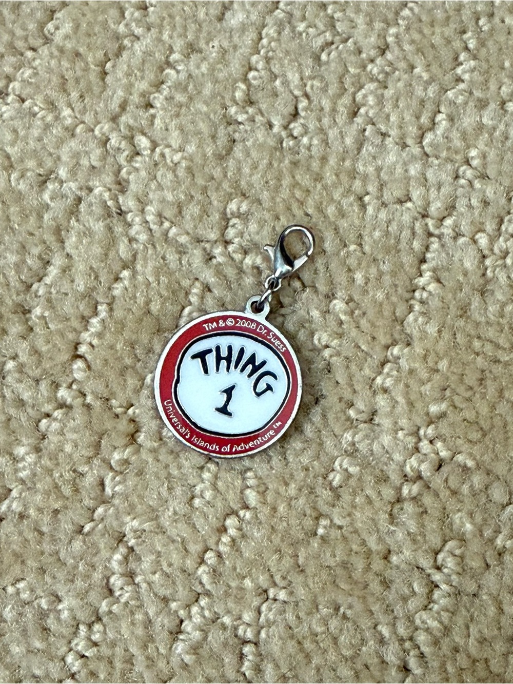 Thing 1 Charm